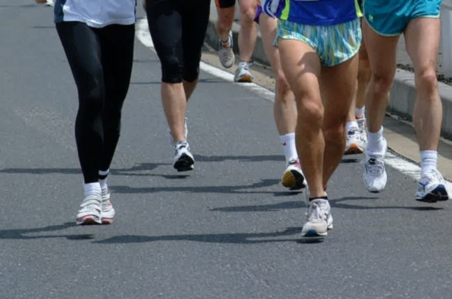 マラソンランナーの写真