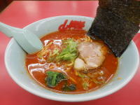山岡家の辛味噌ラーメン