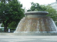大通公園の噴水(西11丁目)