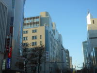 丸井今井(札幌本店)前の町並み