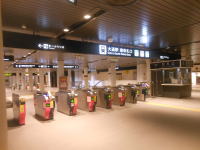 大通駅の南改札口